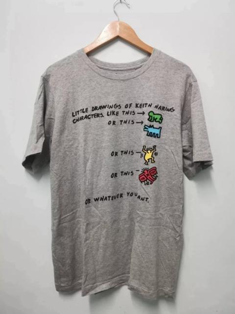 Other Designers Designer - Keith Haring Characters Art Graffiti Tee Designer