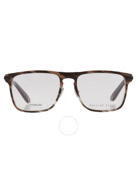 PHILIPP PLEIN Philipp Plein Square Square Men's Eyeglasses VPP019M 0XAS 53