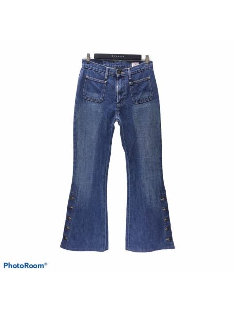 Other Designers Japanese Brand GL HEART Denim Flares Button