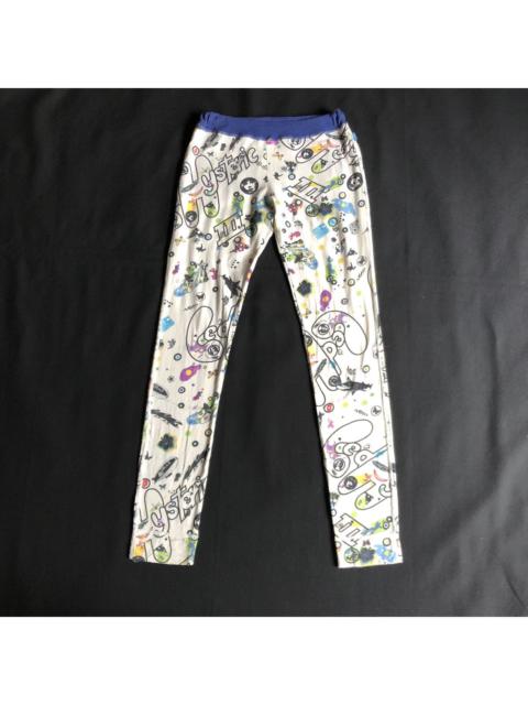 Hysteric Glamour Rare!! Hysteric Led Zeppelin III Overprint Leggings Stretch