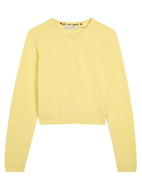 Alice + Olivia Alice + Olivia Dollie Cashmere-blend Cardigan