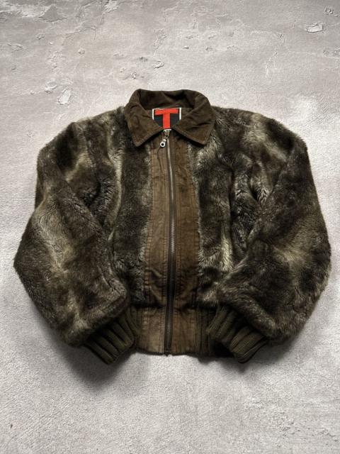 Other Designers If Six Was Nine - Y2K LGB IfSixWasNine Hysteric Glamour Style Fur Jacket