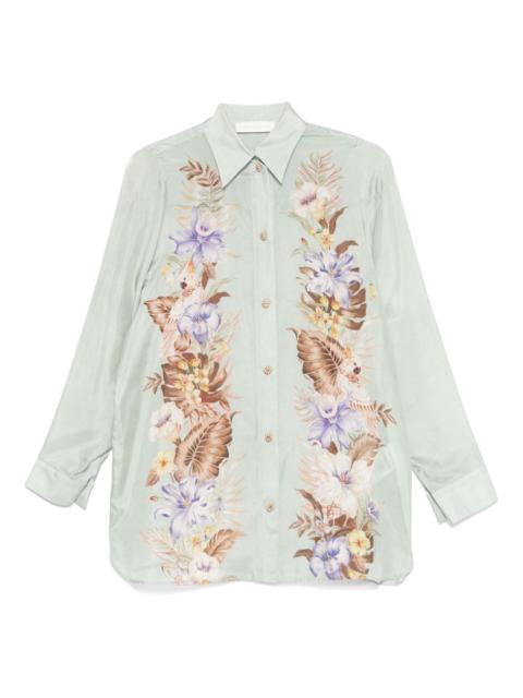Zimmermann Women Coco Printed Silk Shirt