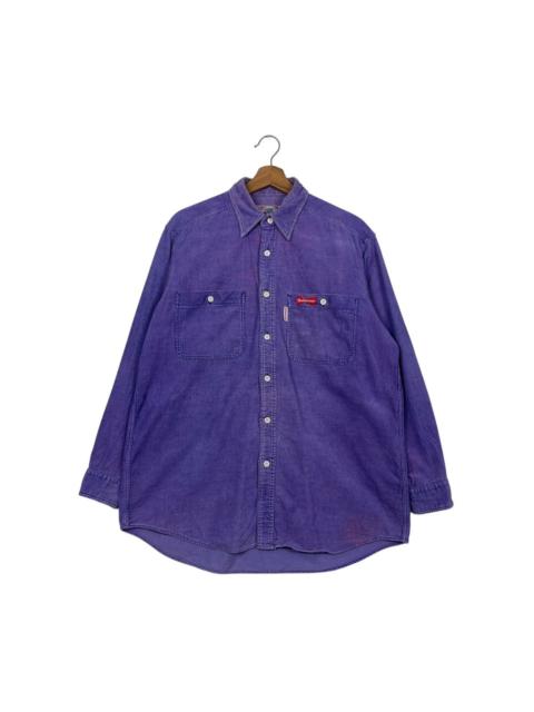 Other Designers Vintage 90s Budweiser Corduroy Western Shirts