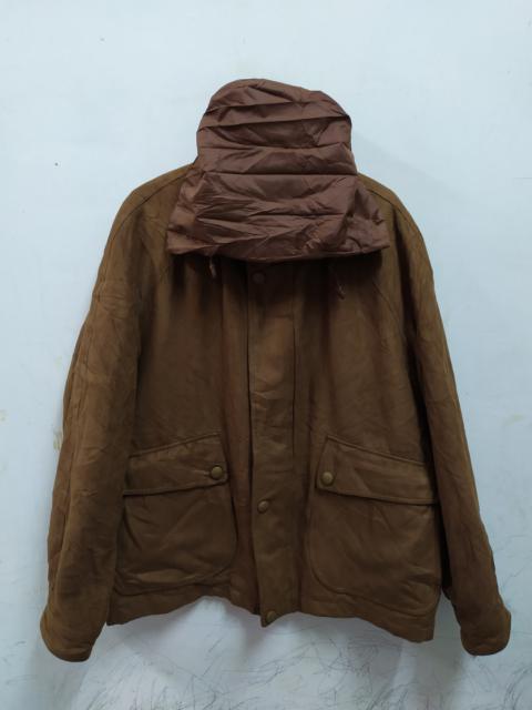 Other Designers Element - ELEMENT FADED BROWN HEAVY COAT JACKET HOODIE