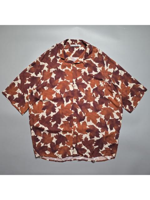 Acne Studios Acne Studios - Sandimper Maple Leaf Print Shirt