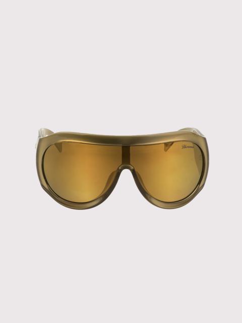 Blumarine ACETATE MASK SUNGLASSES STYLE SPORTING A WRAPROUND SHAPE