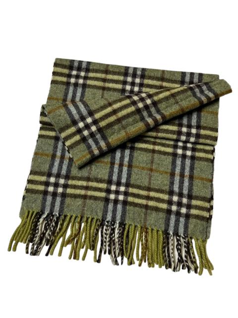 Burberry VINTAGE BURBERRYS NOVA CHECK CASHMERE MUFLER/SCARF