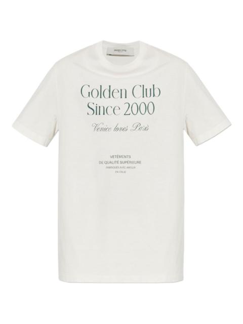 Golden Goose Golden Goose Men Logo Cotton T-Shirt