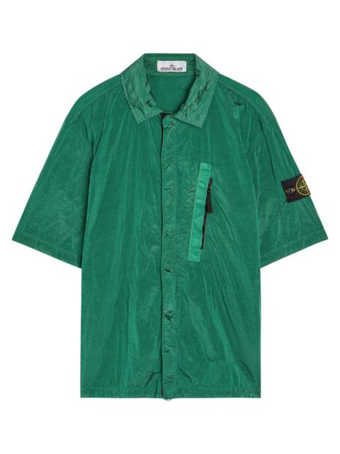 visvim LARKHAM L/S RUGGER LT.GREEN - 0123105010023 | REVERSIBLE