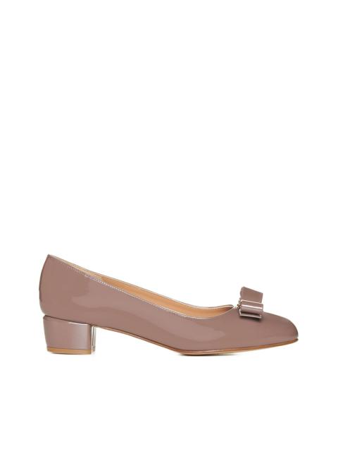 Ferragamo Women Vara Patent Leather Pumps By Ferragamo