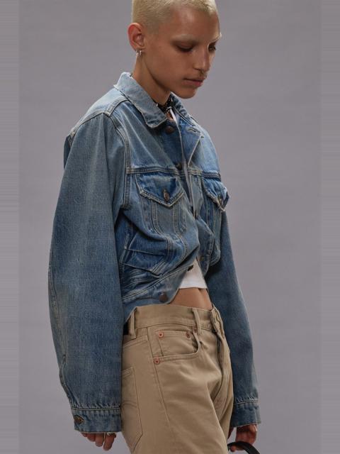 R13 WRAP AROUND TRUCKER JACKET