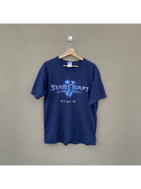 Other Designers Vintage - Vintage StarCraft 2 Wing Of Liberty Tshirt Game
