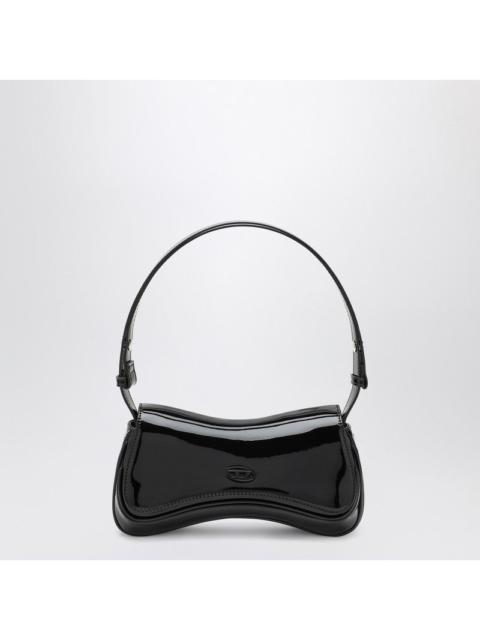 Diesel Medium Play Bag In Black Patent Leather Women