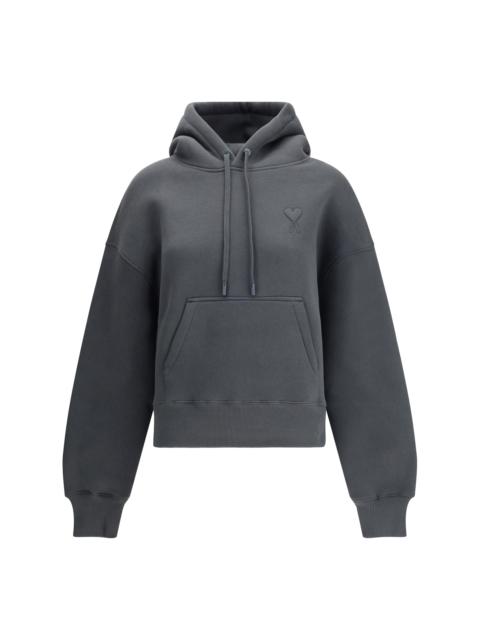 AMI Paris Ami Paris Women Hoodie Grand Ami De Coeur Embosse
