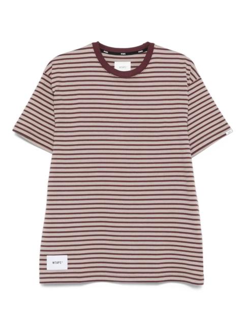 WTAPS striped crew-neck T-shirt