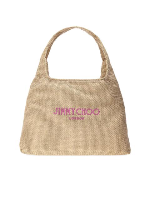 JIMMY CHOO logo-print tote bag
