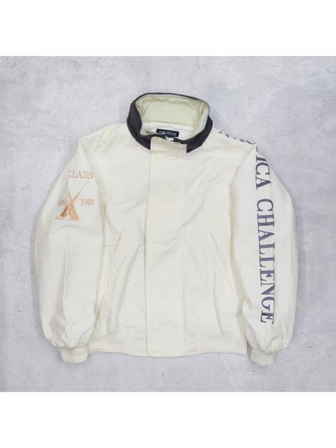 Other Designers Vintage 90s NAUTICA CHALLENGE J-Class Big Logo Embroidered Spellout Bomber Windbreaker Hoodie Jacket