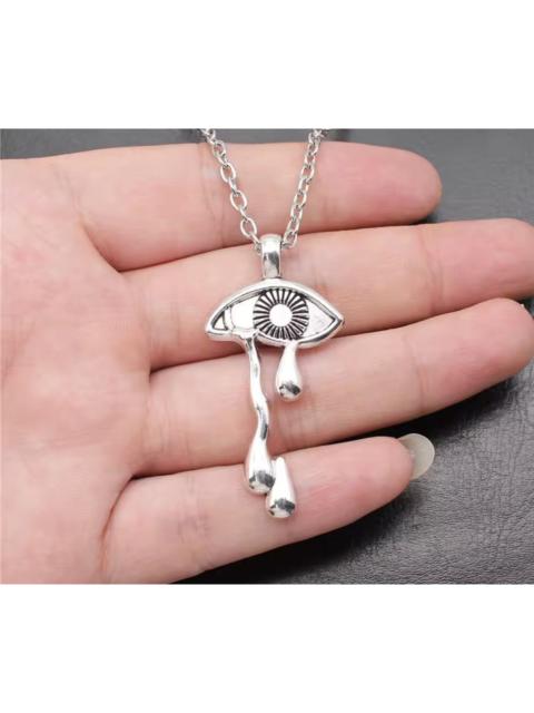 Other Designers Jewelry - Eye Ball Cry + 45 cm Chain Grunge Punk Art Psychedelic🔥🔥🔥