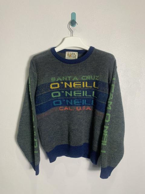 Vintage - RARE ITEM!Vtg 80’s OneillxSanta Cruz mohair Knitted sweater