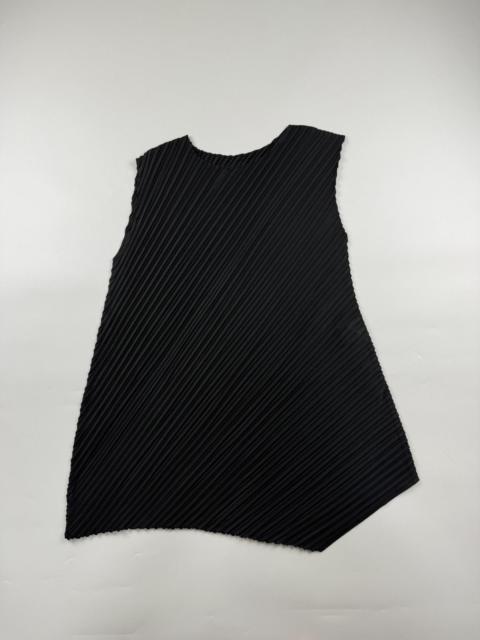 Pleats Please Asymmetric Pleated Top
