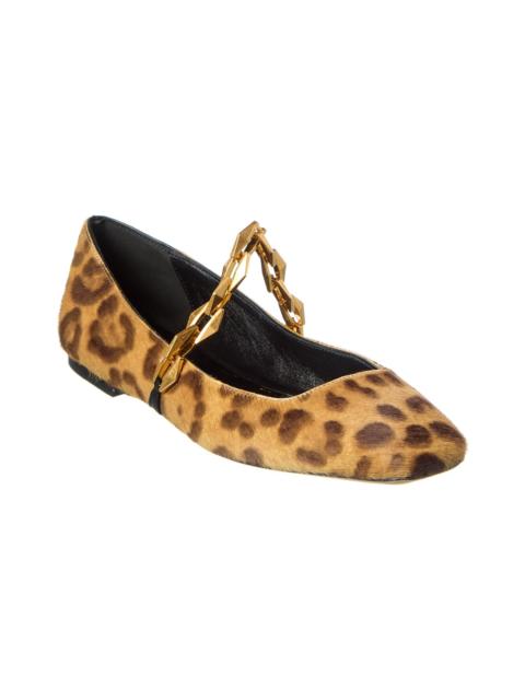 JIMMY CHOO Jimmy Choo Diamond Tilda Haircalf Flat