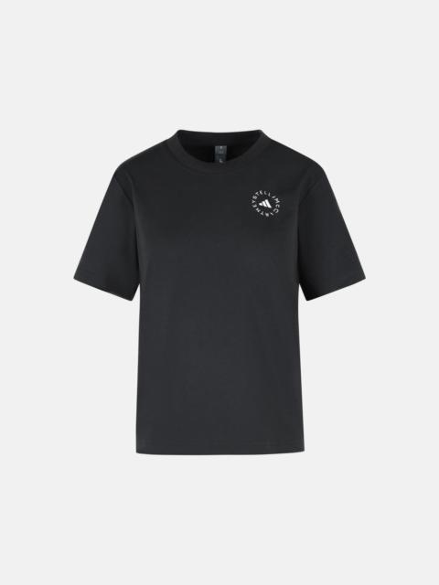 adidas BLACK COTTON BLEND T-SHIRT