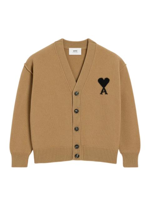 AMI Paris Black ADC Cardigan