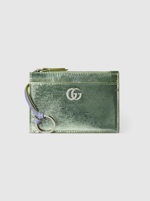 GUCCI GG Marmont zip key pouch
