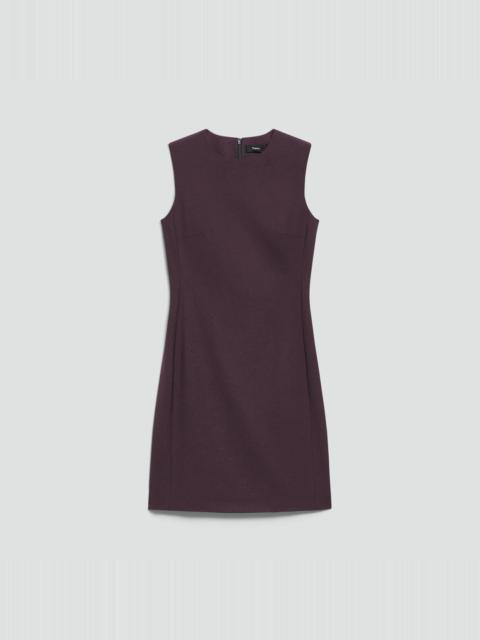 Theory Sleeveless Fitted Dress in Good Wool