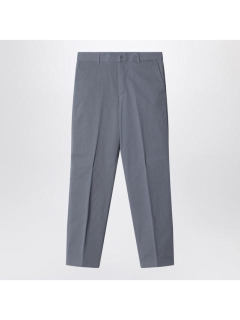 FENDI Fendi Grey Gabardine Trousers Men