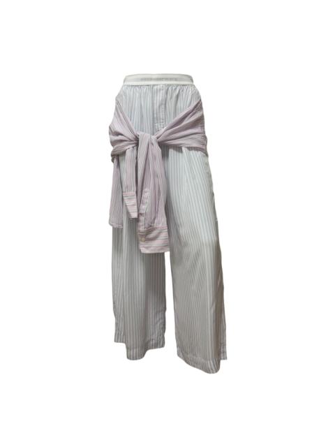 Alexander Wang ALEXANDER WANG Spring Summer 2025 Boxer Pants with Pre-Styled Shirt Detail