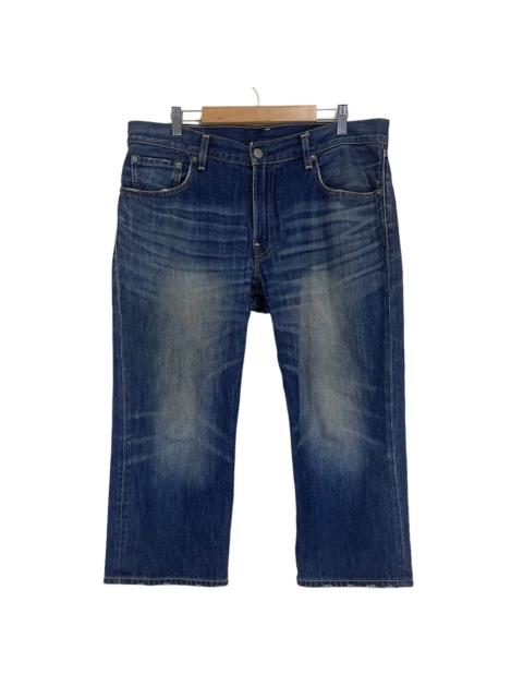 Other Designers Japanese Brand - RARE💥Vintage Levis 502 Distressed Selvedge Denim W34L21