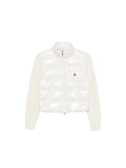 Moncler Moncler White Jackets - Puffer Jackets Women