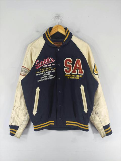 Other Designers Vintage Smith's American Varsity Jacket Sleeve Leather