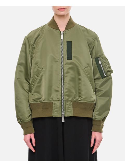 sacai Sacai Women Nylon Twill Blouson