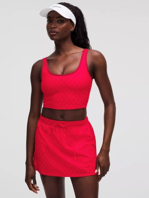 lululemon Textured Mesh Tennis Tank Top *Medium Support, B/C Cup