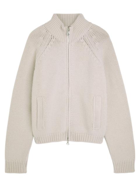 Our Legacy Our Legacy Ribbed Merino Wool Zip-through Cardigan