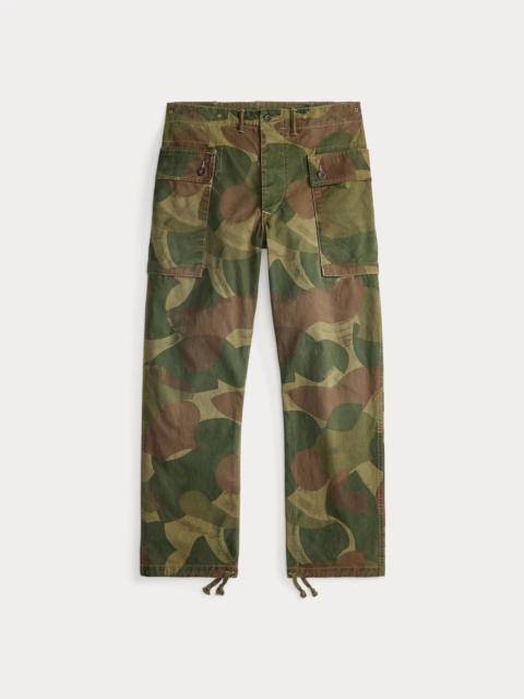 RRL by Ralph Lauren Camo Poplin Cargo Field Pant