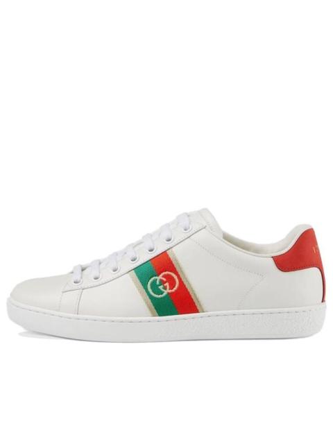 GUCCI (WMNS) Gucci Ace 'Interlocking G - White' 645767-1XGM0-9063