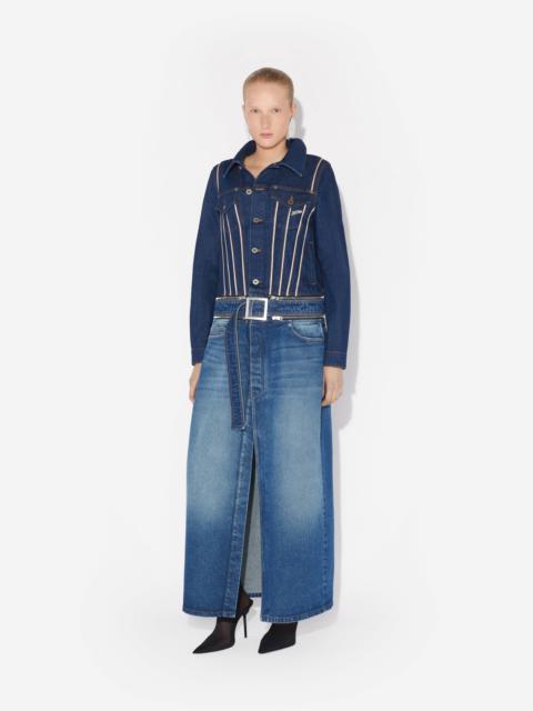Jean Paul Gaultier THE TWO-WAYS-TO-WEAR DENIM COAT