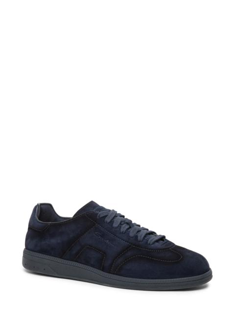 Santoni Santoni Low Top Sneaker in Blue-U60 at Nordstrom