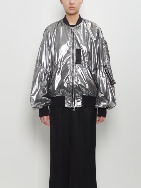 Junya Watanabe Foiled Cotton Bomber Jacket