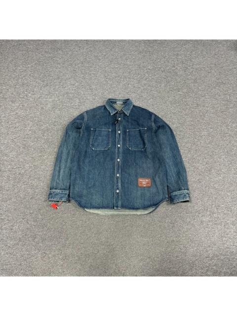 Dior Dior 1947 Series Faded Denim Shirt 