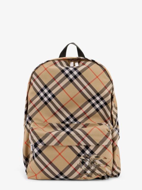 Burberry Burberry Essential Backpack With Check Pattern