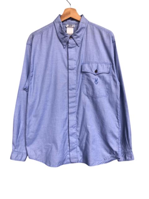VERSACE Vintage Gianni Versace Single Pocket Long Sleeve Shirt
