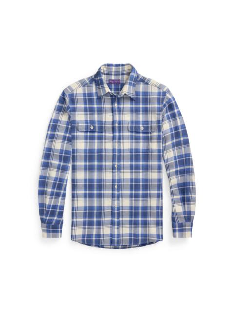 plaid shirt