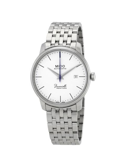 Other Designers Mido Baroncelli III Automatic White Dial Men's Watch M0274071101000