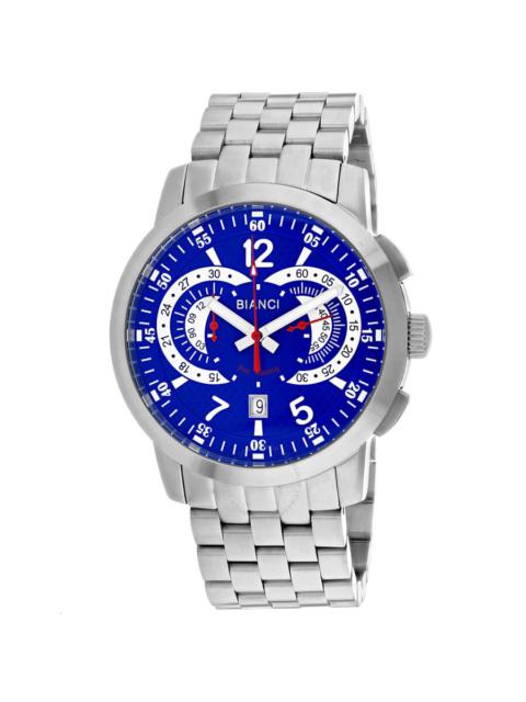Other Designers Roberto Bianci Lombardo Chronograph Quartz Blue Dial Men's Watch RB70963