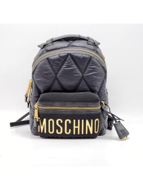 Moschino Moschino Quilted Nylon Backpack | Navy | NEW $680